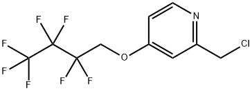 2-(氯甲基)-4-(2,2,3,3,4,4,4-七氟丁氧基)吡啶图片