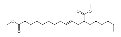 dimethyl 2-hexyltridec-4-enedioate结构式