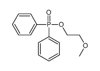 [2-methoxyethoxy(phenyl)phosphoryl]benzene结构式