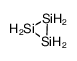 cy-Si(SiH2)2结构式