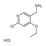 (6-氯-4-乙氧基吡啶-3-基)甲胺盐酸盐图片