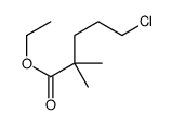 ethyl 5-chloro-2,2-dimethylpentanoate结构式