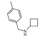 Benzenemethanamine, N-cyclobutyl-4-methyl- (9CI) structure