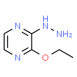 2-乙氧基-3-肼基吡嗪结构式