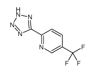 5-[5-(TRIFLUOROMETHYL)PYRID-2-YL]-1H-TETRAZOLE Structure