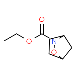 2-Oxa-3-azabicyclo[2.2.1]heptane-3-carboxylic acid,ethyl ester结构式