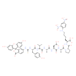 FITC-Tyr-Val-Ala-Asp-Ala-Pro-Lys(Dnp)-OH (Contains FITC isomer I) picture