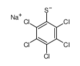 sodium pentachlorobenzenethiolate structure