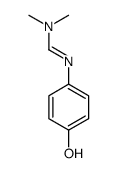 N'-(4-hydroxyphenyl)-N,N-dimethylmethanimidamide Structure