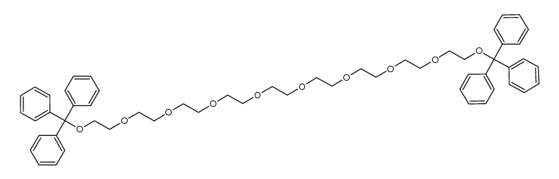 1,1,1,30,30,30-hexaphenyl-2,5,8,11,14,17,20,23,26,29-decaaoxatricontane Structure