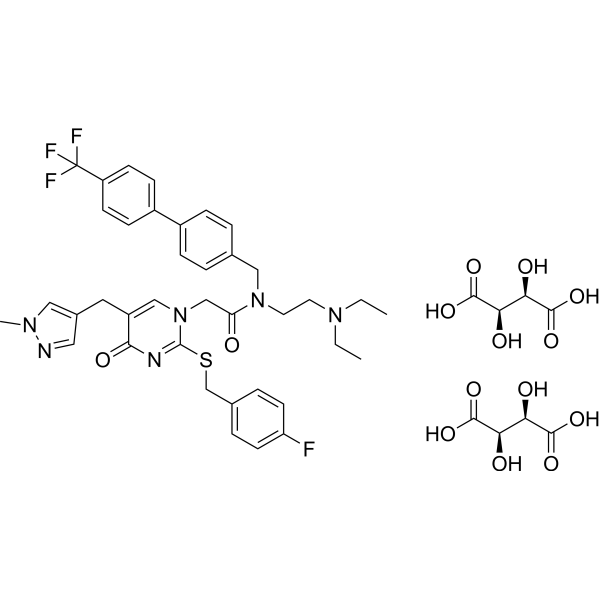 SB-435495 ditartrate结构式