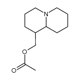 1-acetoxymethyl-octahydro-quinolizine Structure