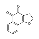 Naphtho[1,2-b]furan-4,5-dione, 2,3-dihydro- (8CI,9CI) Structure