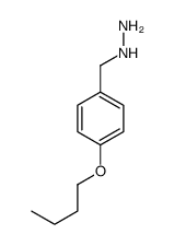 4-BUTOXY-BENZYL-HYDRAZINE Structure