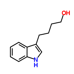 4-(1H-Indol-3-yl)-1-butanol structure