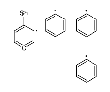 (4-fluorophenyl)-triphenylstannane Structure