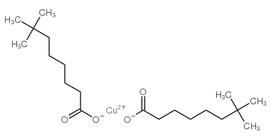 neodecanoic acid, copper salt structure