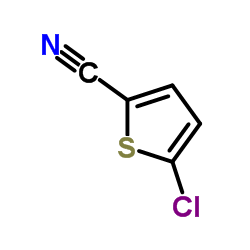 5-Chloro-2-thiophenecarbonitrile Structure