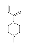 1-methyl-4-(1-oxo-2-propenyl)piperazine Structure