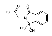 2H-Isoindole-2-acetic acid, 1,3-dihydro-1,1-dihydroxy-3-oxo- (9CI) picture