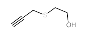 2-(2-丙炔基硫代)乙醇结构式