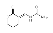 [(E)-(2-oxooxan-3-ylidene)methyl]urea structure