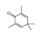 2,4,4,6-tetramethylcyclohexa-2,5-dien-1-one Structure