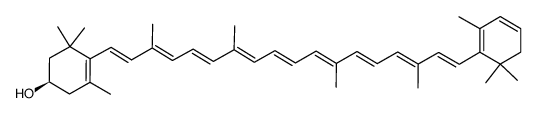 (3R)-3',4'-anhydrolutein Structure