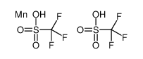 Manganese bis(trifluoromethanesulfonate) Structure