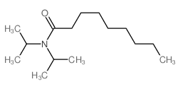 Nonanamide,N,N-bis(1-methylethyl)- structure