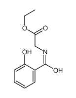 ethyl 2-[(2-hydroxybenzoyl)amino]acetate Structure