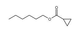 hexyl cyclopropane carboxylate结构式