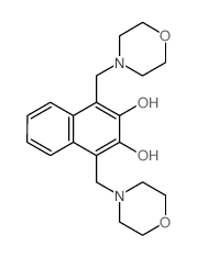 2,3-Naphthalenediol,1,4-bis(4-morpholinylmethyl)- picture