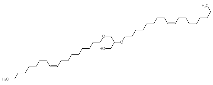 2,3-bis[(Z)-octadec-9-enoxy]propan-1-ol structure