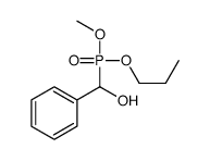 [methoxy(propoxy)phosphoryl]-phenylmethanol结构式