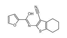 N-(3-cyano-4,5,6,7-tetrahydro-1-benzothiophen-2-yl)furan-2-carboxamide Structure