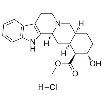 萝芙素盐酸盐结构式