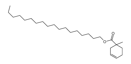 octadecyl 1-methylcyclohex-3-ene-1-carboxylate Structure