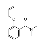 o-(Allyloxy)-N,N-dimethylbenzamide结构式