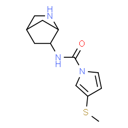 1H-Pyrrole-1-carboxamide,N-2-azabicyclo[2.2.1]hept-6-yl-3-(methylthio)-(9CI)结构式