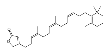 4-[(3E,7E,11E)-4,8,12-Trimethyl-14-(2,6,6-trimethyl-1-cyclohexen-1-yl)tetradeca-3,7,11-trienyl]furan-2(5H)-one picture