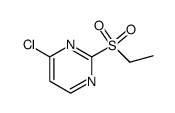 2-ethanesulfonyl-4-chloro-pyrimidine结构式