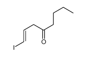 1-iodooct-1-en-4-one Structure