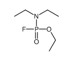 N-[ethoxy(fluoro)phosphoryl]-N-ethylethanamine Structure