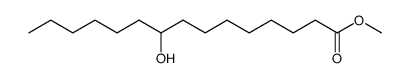 (+/-)-9-Hydroxy-pentadecansaeure-methylester Structure