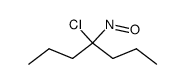 4-chloro-4-nitrosoheptane Structure