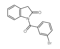 2H-Indol-2-one,1-(3-bromobenzoyl)-1,3-dihydro- picture