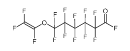 Perfluoro-7-oxa-8-nonenoic acid fluoride Structure