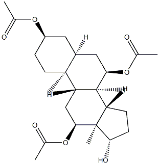 5β-Androstane-3α,7α,12α,17β-tetrol 3,7,12-triacetate picture