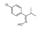 N-[1-(4-chlorophenyl)-2-methylpropylidene]hydroxylamine结构式